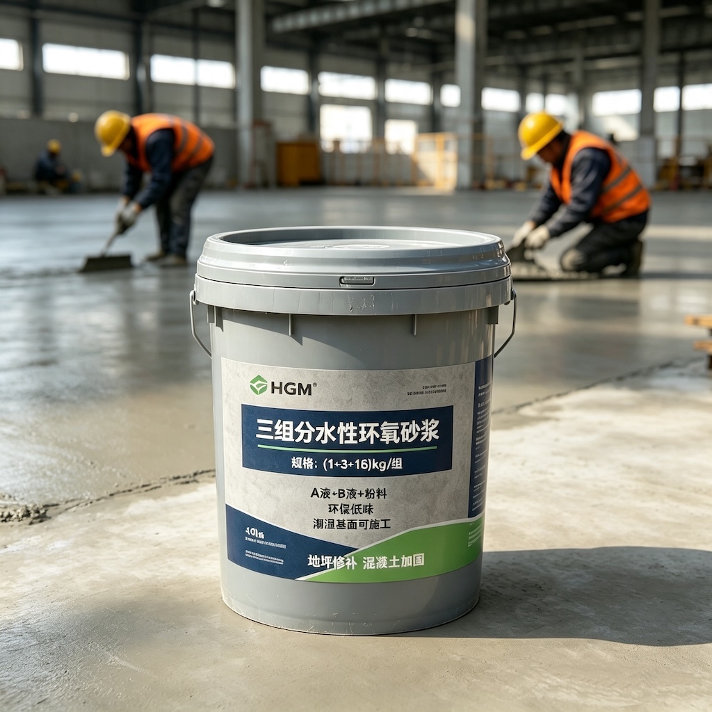 六枝特三组份水性环氧砂浆